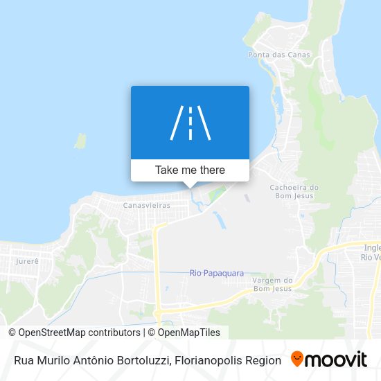 Rua Murilo Antônio Bortoluzzi map