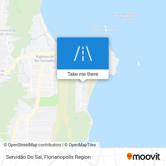 Servidão Do Sal map