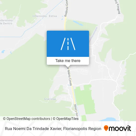 Rua Noemi Da Trindade Xavier map