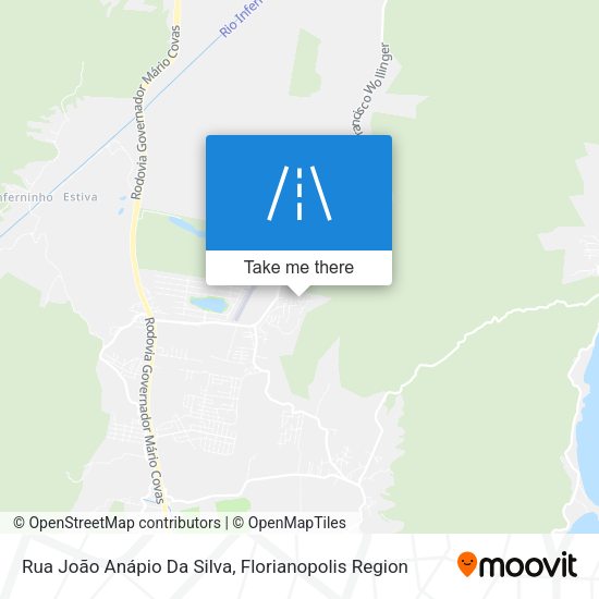 Rua João Anápio Da Silva map