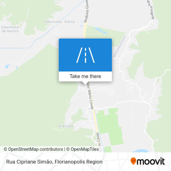 Rua Cipriane Simão map