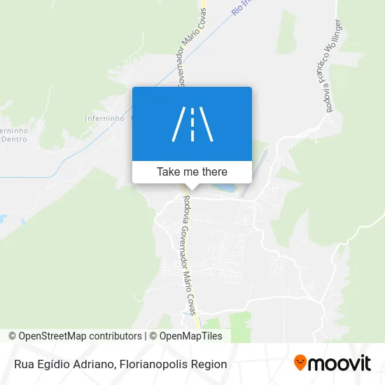 Rua Egídio Adriano map