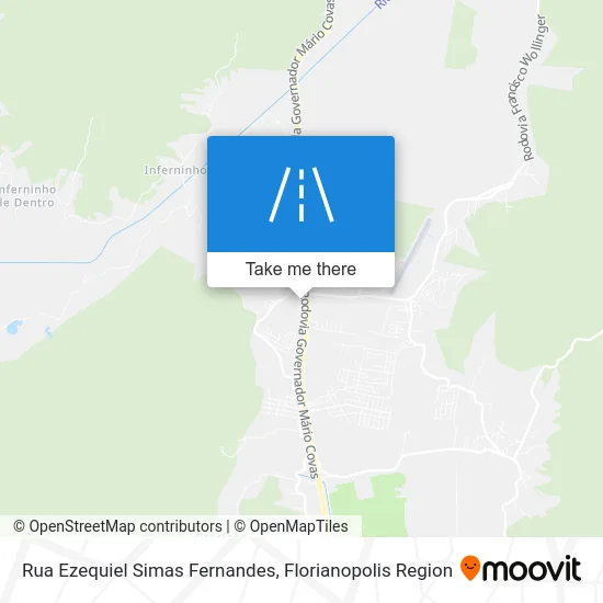 Rua Ezequiel Simas Fernandes map