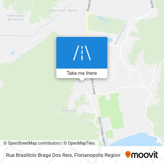 Rua Brasilício Braga Dos Reis map