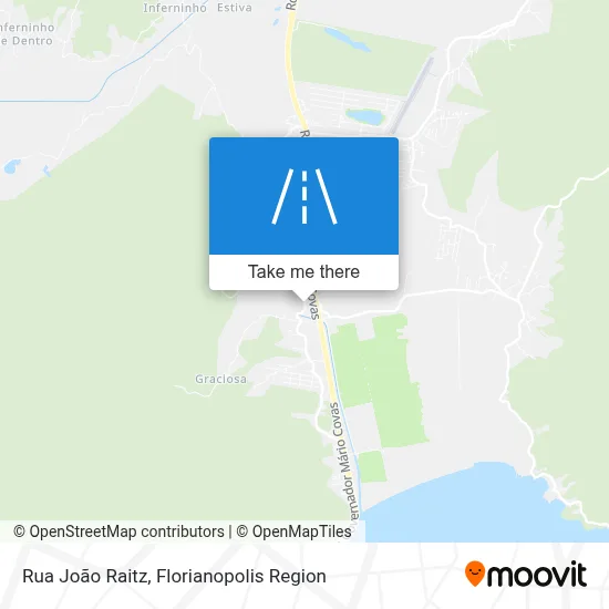 Rua João Raitz map