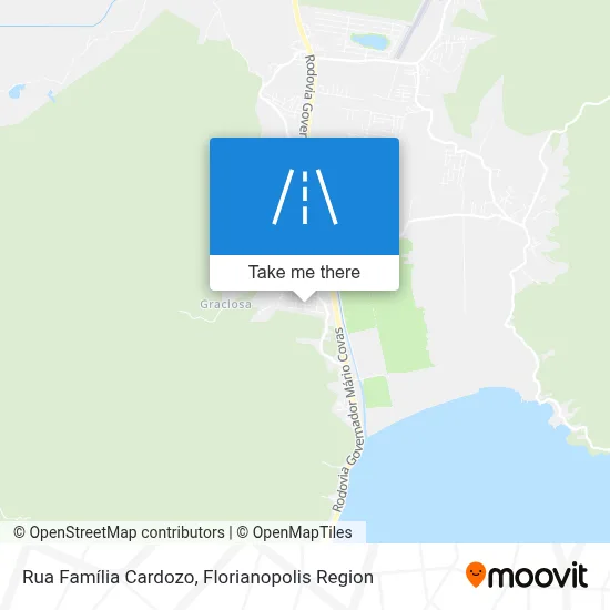 Rua Família Cardozo map