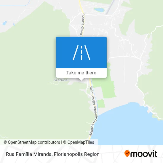 Rua Família Miranda map