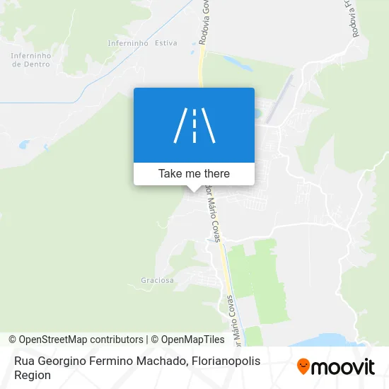 Rua Georgino Fermino Machado map