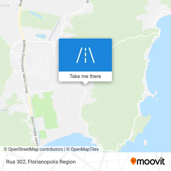 Rua 302 map