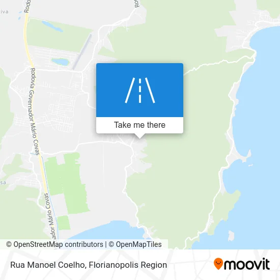 Rua Manoel Coelho map