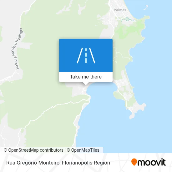 Rua Gregório Monteiro map
