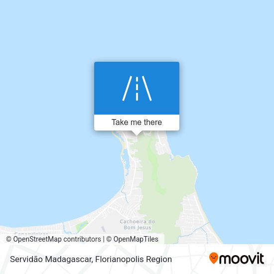Servidão Madagascar map