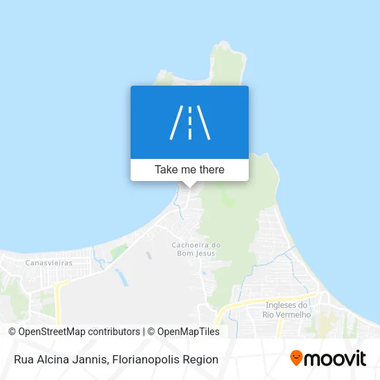 Rua Alcina Jannis map