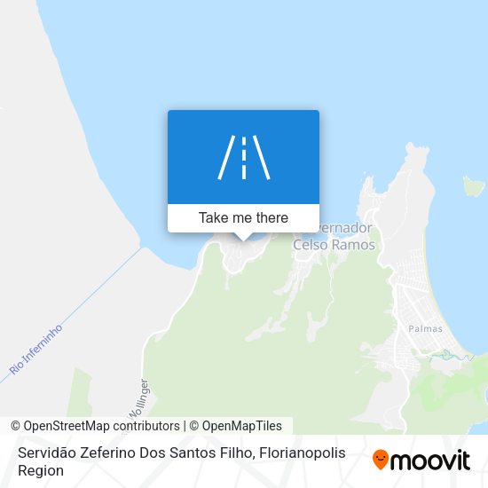 Servidão Zeferino Dos Santos Filho map