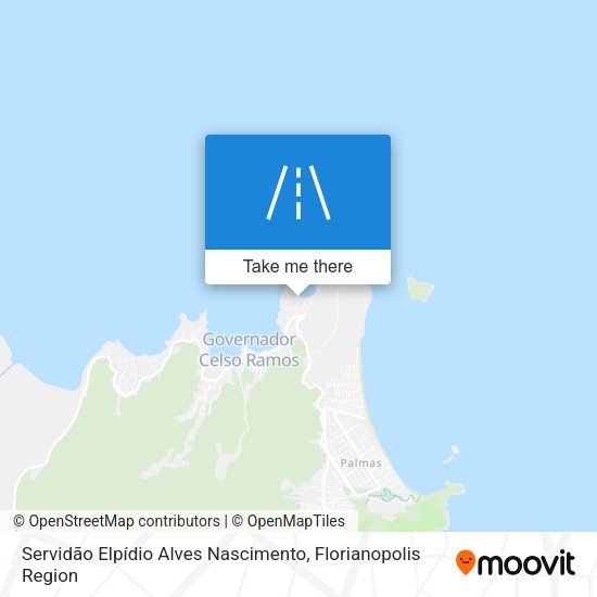 Servidão Elpídio Alves Nascimento map