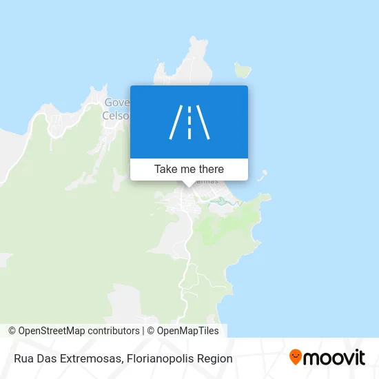 Rua Das Extremosas map