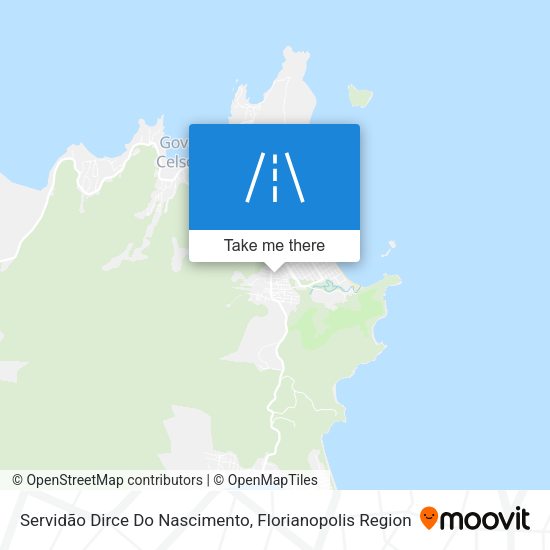 Servidão Dirce Do Nascimento map