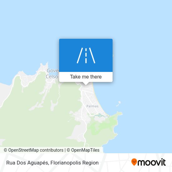 Rua Dos Aguapés map