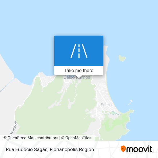 Rua Eudócio Sagas map