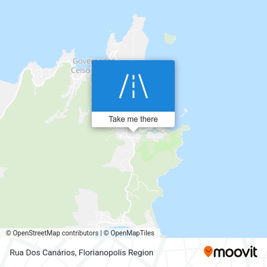 Rua Dos Canários map