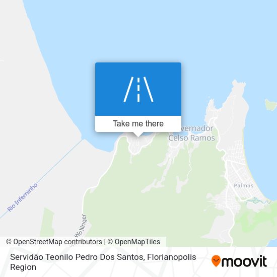 Servidão Teonilo Pedro Dos Santos map