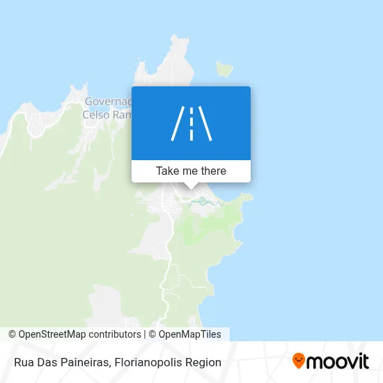 Rua Das Paineiras map