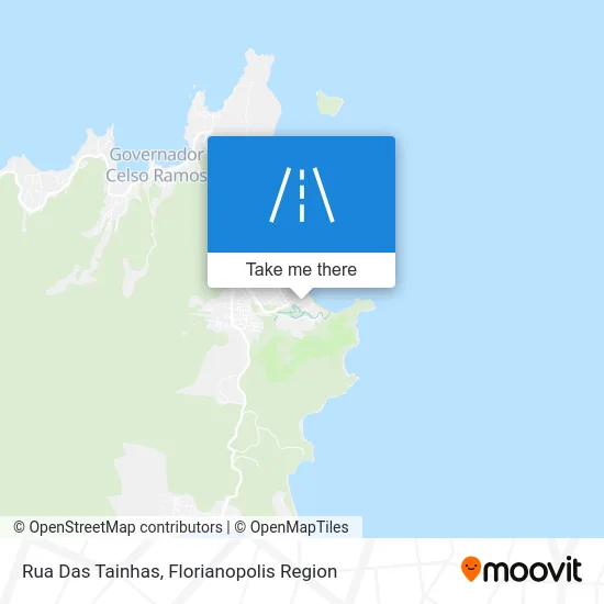 Rua Das Tainhas map