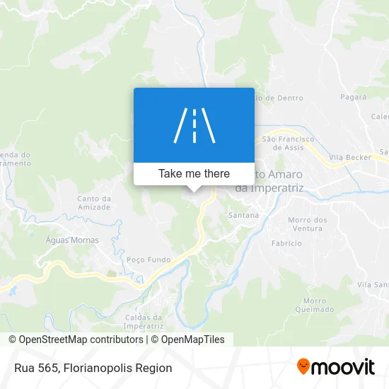 Rua 565 map
