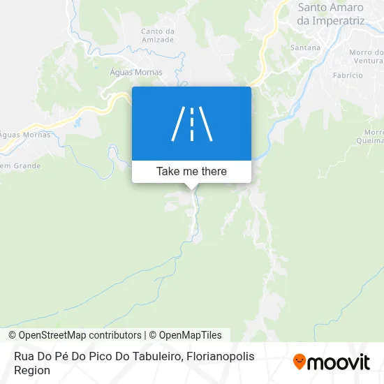 Rua Do Pé Do Pico Do Tabuleiro map