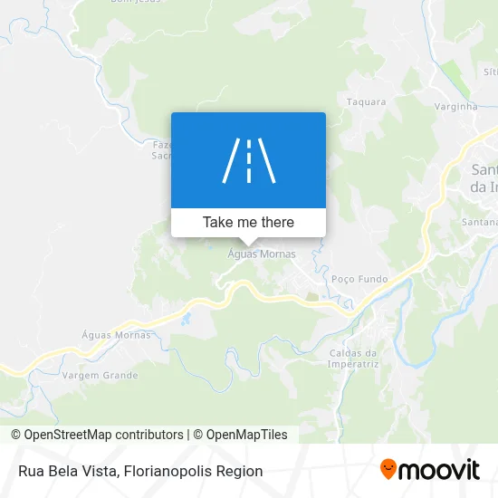 Rua Bela Vista map