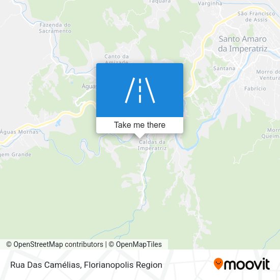 Rua Das Camélias map