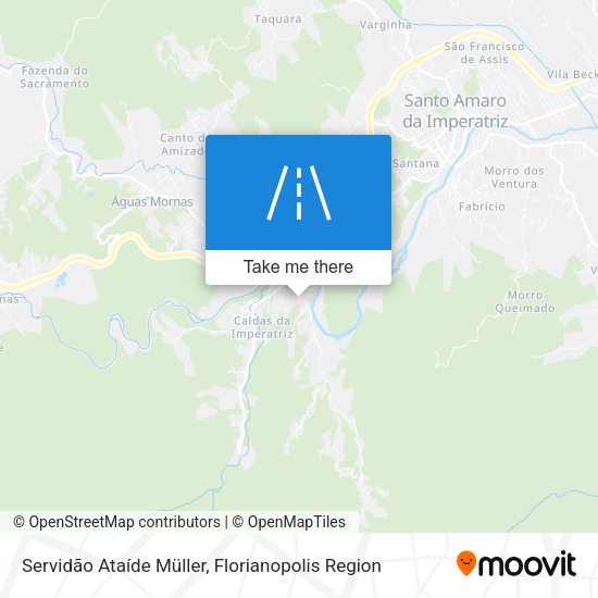 Servidão Ataíde Müller map