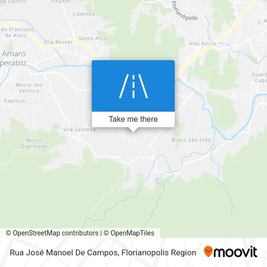 Rua José Manoel De Campos map