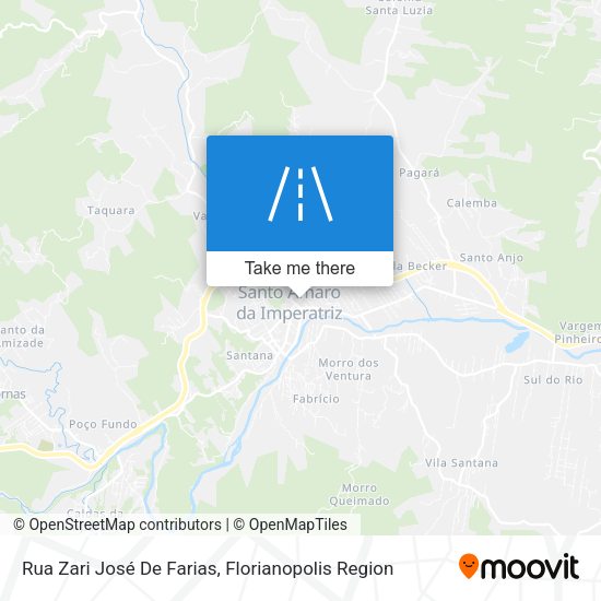 Rua Zari José De Farias map