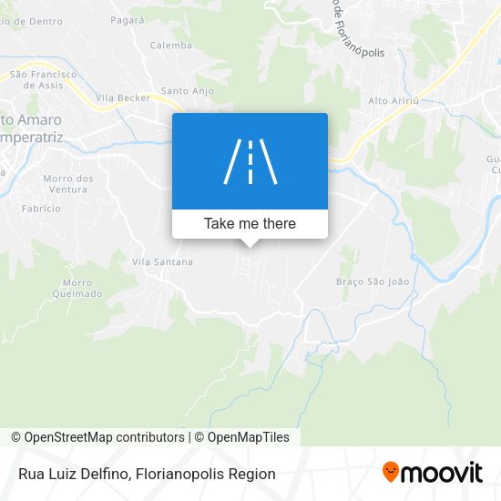 Rua Luiz Delfino map
