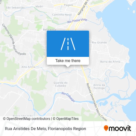 Rua Aristides De Melo map
