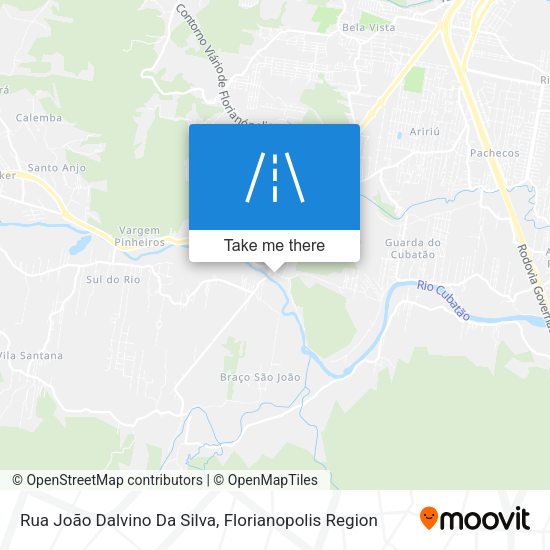 Rua João Dalvino Da Silva map