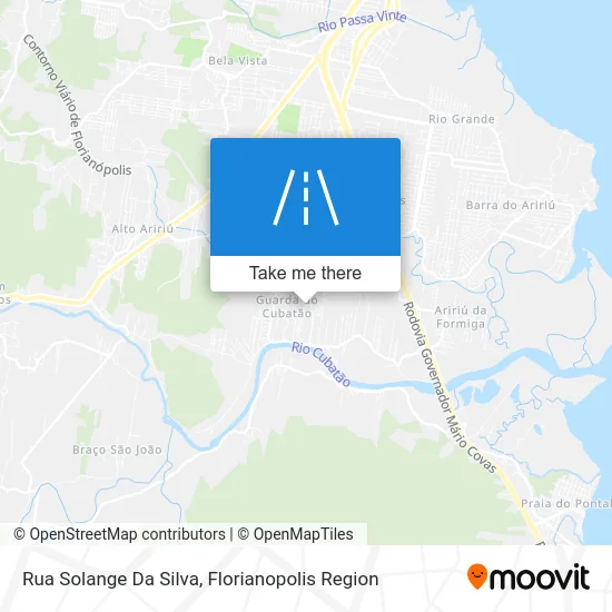 Rua Solange Da Silva map