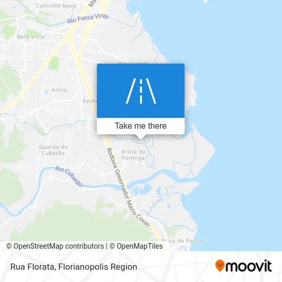 Rua Florata map