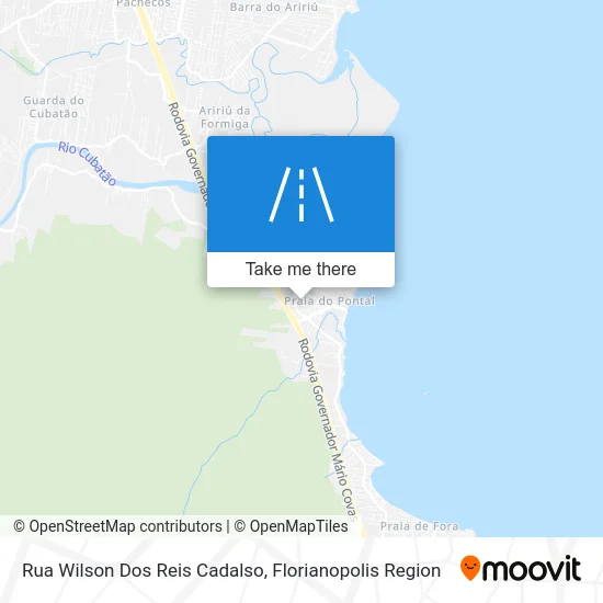 Rua Wilson Dos Reis Cadalso map