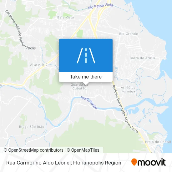 Rua Carmorino Aldo Leonel map