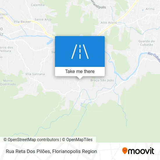 Rua Reta Dos Pilões map