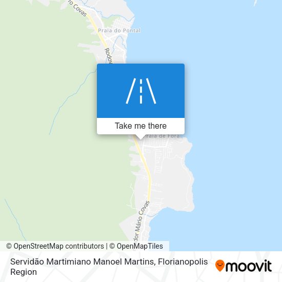 Servidão Martimiano Manoel Martins map