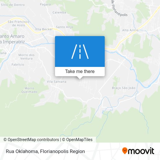 Rua Oklahoma map