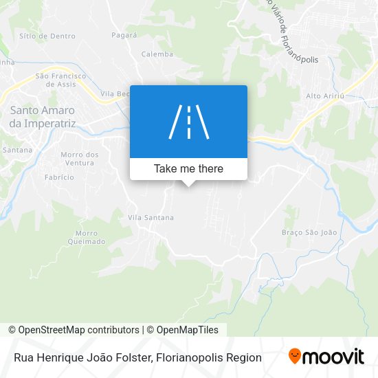 Rua Henrique João Folster map