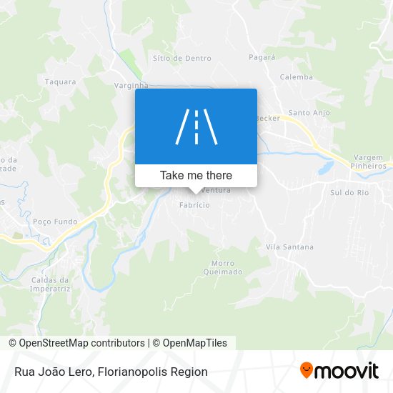 Rua João Lero map