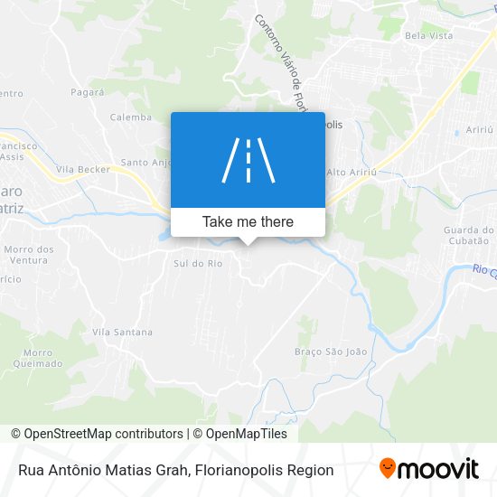 Rua Antônio Matias Grah map