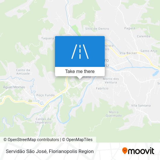 Servidão São José map