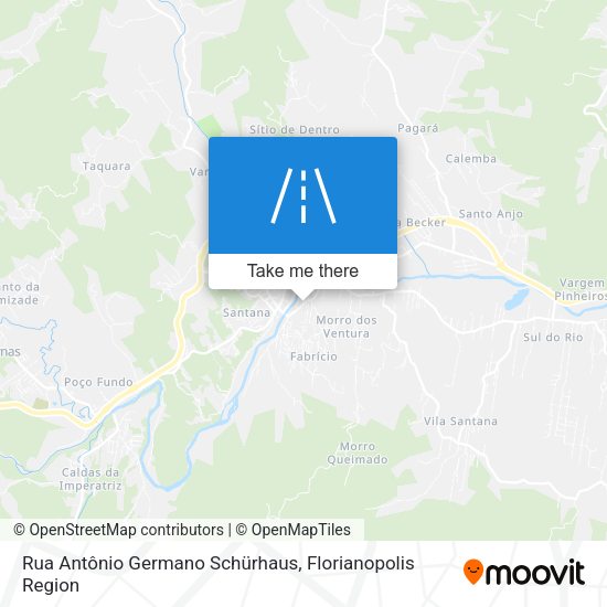 Rua Antônio Germano Schürhaus map