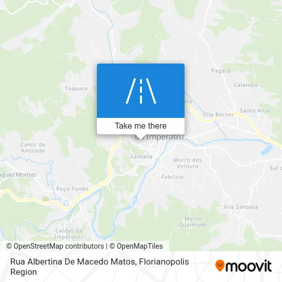 Rua Albertina De Macedo Matos map